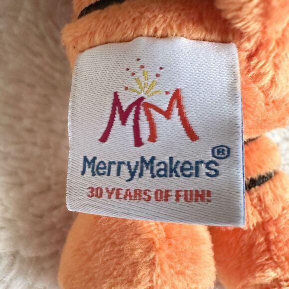 Merry Makers Dog Man Cat Kid Doll Orange Mask Claws 7” Plush Toys - Picture 4 of 6